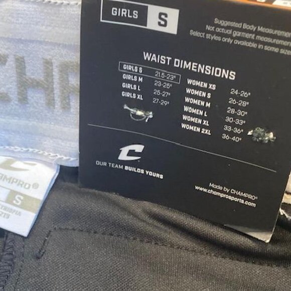 Softball Surge Traditional Low-Rise Pants, SMALL - Picture 5 of 6